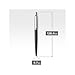 Parker Jotter Bond Street Black CT Ballpoint Pen, Blister pack
