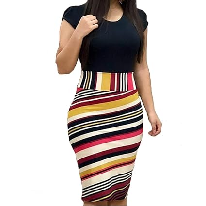 AUDBURN Damen Kleid Damen Sommerkleid