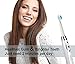 Electric Toothbrush Rechargeable Sonic Toothbrush with Replacement Heads 3 Brushing Modes 35000 Power Achieve Whiter Healthier Teeth Waterproof White by KIPOZI