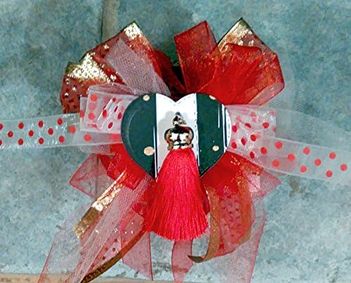 Exquisite Red/Gold with Handle Gift Bag