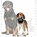 Silly Squeakers – iBall –Medium Black -Dog Toy - Faux Fur – Plastic Core – Made Durable- Loud Squeaker - Strong & Tough. Interactive Play (Tug, Toss & Fetch). Machine Washable & Floats