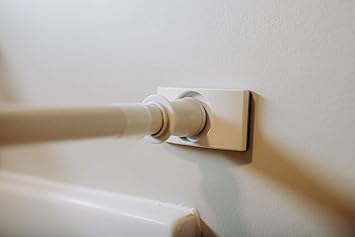 Amazon Com Wall Nanny Shower Curtain Rod Wall Protector