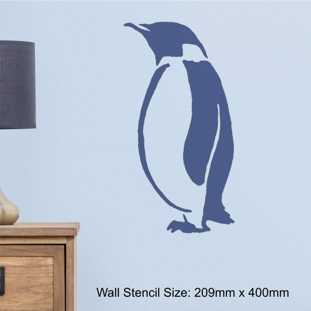 Vorlage Ws00016816 Azeeda Gross A2 Pinguin Wandschablone Schablonen Baumarkt Asiapacific Centralamerica Com