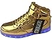 ERUPTWORLD Women Men Lace Up Lightweight USB Charging LED Sneakers Light up Shoes