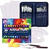 Acrylic Paint Set, 49 Piece Professional Painting