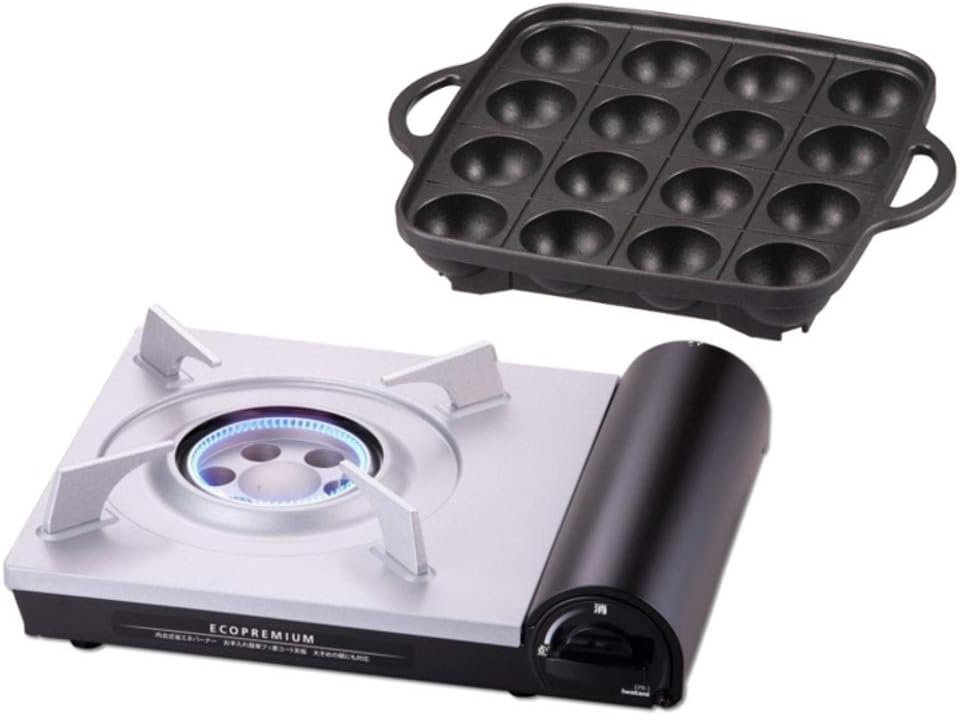 イワタニ カセットコンロ エコプレミアム BBQ 2点セット