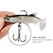 Goture Soft Lead Fish Set Kit Lots, Best Choice for Fishing Lures Baits Tackle Set for Freshwater Trout Bass Salmon-Include Vivid Spinner Baits, Crankbaits Lures