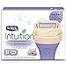 Schick Intuition Pure Nourishment Womens Razor Refills with Coconut Milk and Almond Oil, Pack of 3
