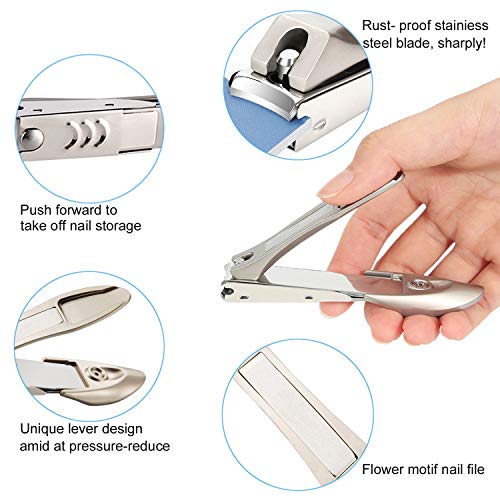 Thick toenail clippers usually have an ergonomic design with a comfortable grip that allows you to apply pressure without straining your hand or wrist. They are also sharper than regular nail clippers and have precision blades that cut cleanly through even the thickest toenails.