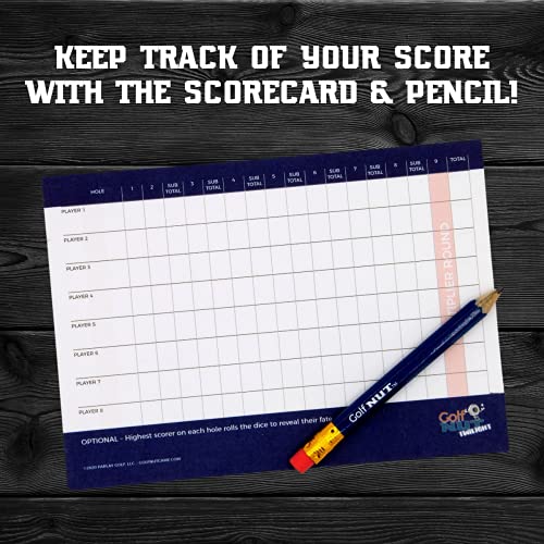 Golf Nut Golf Card Game Funny Stereotypes Perfect Holiday, Xmas