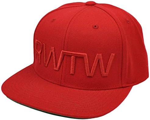 RWTW Logo Flag Roll With The Winners Red Winning Crew Snapback Hat Cap Lebron