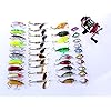 Fishing-LuresLaimeng-1PC-Fishing-Vessel-And-40PC-Fishing-Bait-Suite