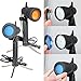 SLOW DOLPHIN Photography Continuous 48 LED Portable Light Lamp for Table Top Photo Studio with Color Filters-4 Sets