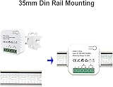 DollaTek WIFI Smart Energy Meter 80A 2 Clamp CT Power Monitor White view 6