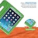 HDE Case for iPad Air 2 - Kids Shockproof Bumper Hard Cover Handle Stand with Built in Screen Protector for Apple iPad Air 2-2014 Release 2nd Generation (Green)