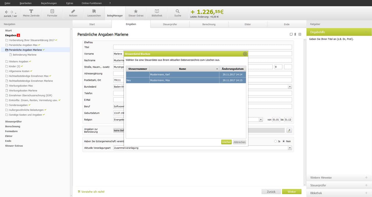 TAXMAN 2026 (für Steuerjahr 2025)| Download |Steuererklärungs-Software für Arbeitnehmer, Rentner u. Pensionäre, Familien, Studenten und im Ausland Beschäftigte | PC Aktivierungscode per Email 5