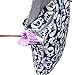 Teamoy Knitting Bag, Canvas Yarn Tote Project Bag for Knitting Needles, Yarn and Crochet Supplies, Perfect Size for Knitting on The Go, Sheep