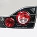 AKKON - For Honda Accord 4 Door Sedan Black Bezel Rear Tail Lights Brake Driver/Passenger Lamps