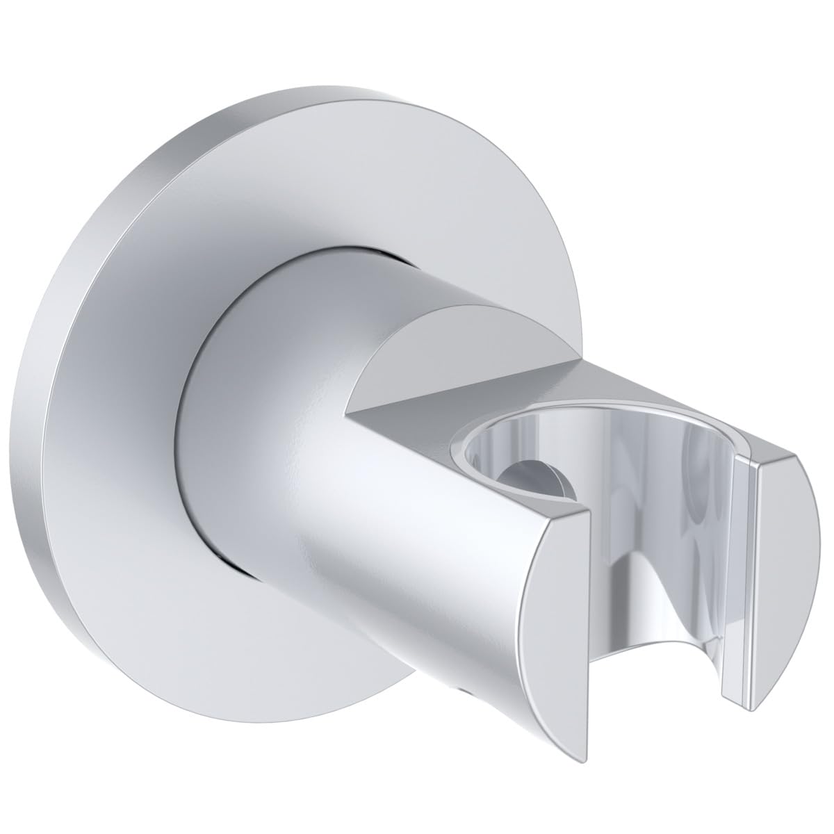 Ideal Standard Idealrain BC806SI Fixed Fixed Shower Holder for Hand Showers, Silver