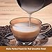 CHULUX Electric Milk Frother,Warmer and Heater 3-in-1 with Whisks,Soft Foam for Coffee,Cappuccino,Latte and Hot Chocolote,Auto Shut-Off and Strix Temperature Control