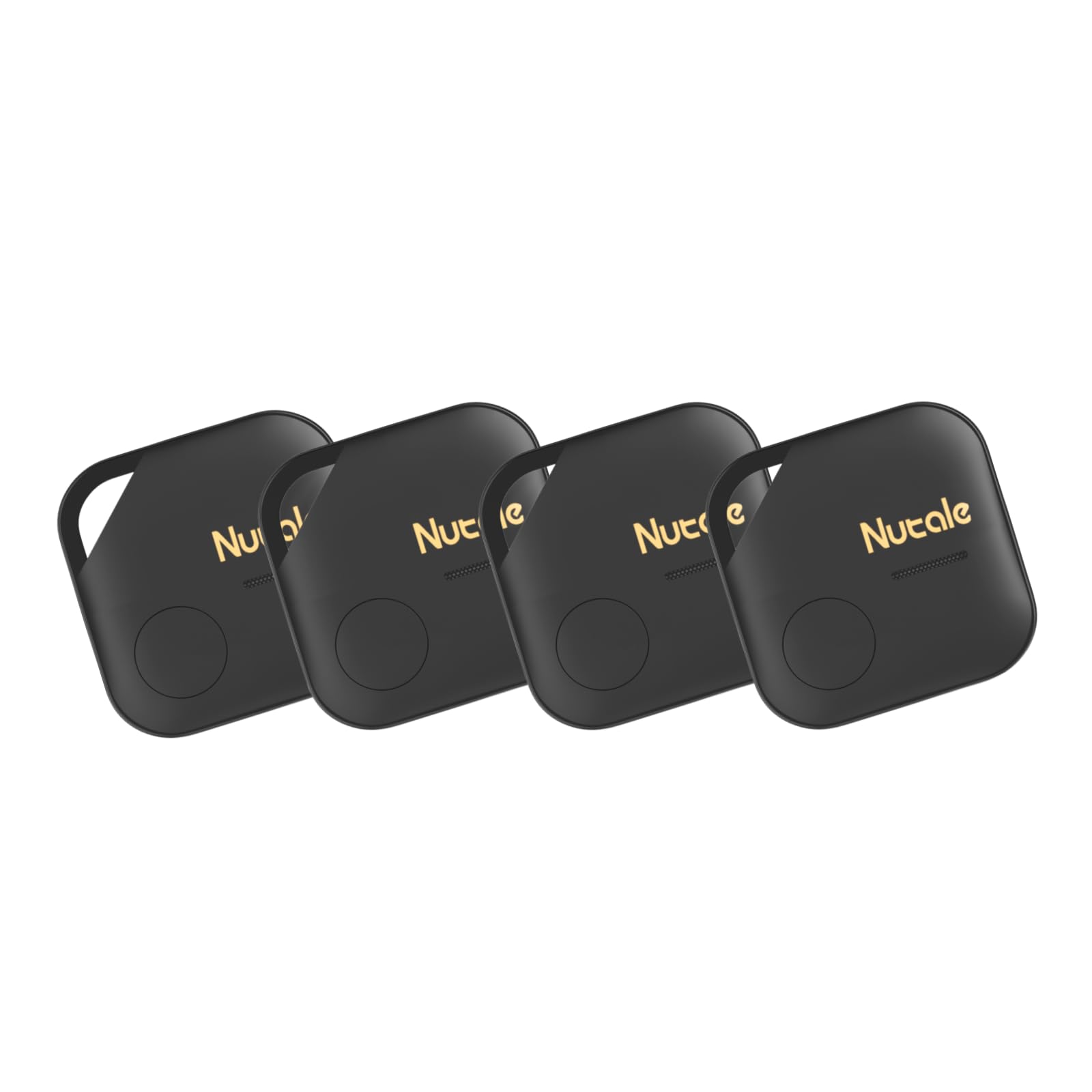Nutale Pro Key Finder Bluetooth Smart Tracker 4-Pack - Both IOS and Android Compatible Item Locator for Keys Pet Wallets or Backpacks and Tablets ﻿