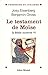 Testament de Moise (Le) (Spiritualites) (English and French Edition) by