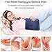 Heating Pad for Back Pain, Large Electric Heating Pad for Cramps Pain Relief, 6 Heat Settings with Auto Shut Off Timer, Moist Heat Therapy Pad for Neck, Shoulder, Knee, Machine Washable, 12 x 24 inch