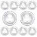 Closet Lights Touch Activated,econoLED 10 pack LED Battery-powered Wireless Night Light Stick Tap Touch Lamp Stick-on Push Light Safe Lights for Hallway Kitchen Bedroom Bathroom Closets Cabinets