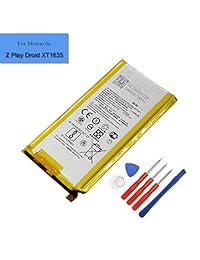 Batería de repuesto para Motorola Moto Z Play Droid XT1635 Li ion GL40 3300mAh 3.8V batería interna con herramientas