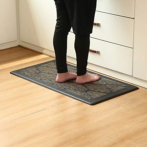 Deluxe AntiFatigue Kitchen Mats 39"x20" Oil and Stain Resistant with
