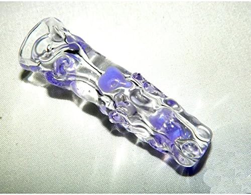 Glass bowl UV REACTIVE hearts Cheep Incense Holder