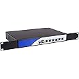 Firewall, OPNsense, VPN, Network Security Micro Appliance, Router PC, Intel Atom D525, HUNSN RS03, 6 x Intel Gigabit LAN, 2 x USB, COM, VGA, Fan, 4G RAM, 32G SSD