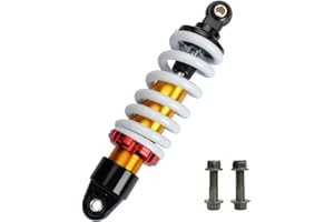 YLQYYH 260-270-280mm Rear Shock Absorber Suspension for Dirt Pit Bike 110-125cc BBR TTR SSR Shock Absorber Mini Motorcycle (270MM)