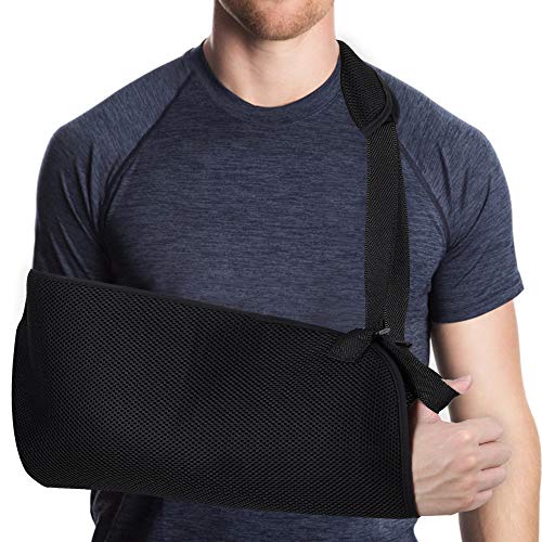 HZONE Arm Sling, Shoulder Sling Medical Arm Support Strap for Broken