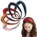 Amoretu Women Elastic Headbands Twisted Turban Headwraps Knotted Hair Band 5 Pack