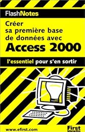 Créer sa première base de données Access 2000