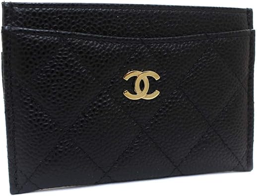 Amazon シャネル Chanel パスケース クラシック A カードケース ブラック レディース キャビアスキン 中古 クレジットカードケース Amazon シャネル Chanel パスケース クラシック A カードケース ブラック レディース キャビアスキン 中古 クレジットカードケース