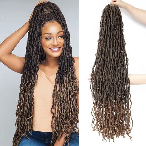 7 Packs Faux Locs Crochet Hair Soft