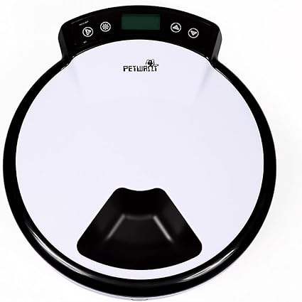 Amazon Com Petwant 5 Meal Automatic Pet Feeder For Dogs Cats