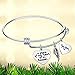 Elegant Chef A Piece of My Heart is in Heaven Mom Memories Expandable Bangle Bracelet Sympathy Gift