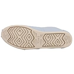 TOMS Womens Alpargata Slip On Flats Casual - Blue
