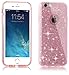 Urberry Iphone 6 Soft Case, Iphone 6s Sparkling Glitter Cover, Light Weight Shinning Case for 4.7 Iphone 6/6s, with a Screen Protector (Pink)
