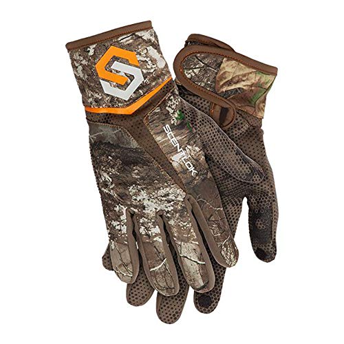 ScentLok Full Season Bow Release Glove (Realtree Edge, Medium)