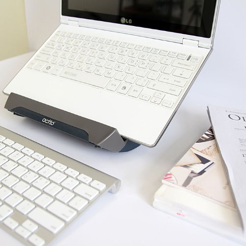Actto Blue Multiple angle Stand/Riser for laptop notebook computer Apple HP DELL Acer Toshiba Lenovo Sony Asus