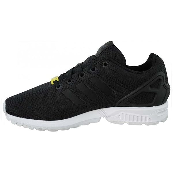 Amazon.com | adidas Originals Boy's ZX Flux J Shoe, Black/Black