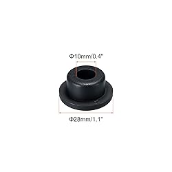 MECCANIXITY 6Pcs T Shape Rubber Grommet Mount Dia