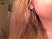 IDB Stainless Steel Big Hoop Earrings - Gold/Rose Gold/Silver/Black Tones - 7 different sizes to choose from (Gold Tone, 2.76)
