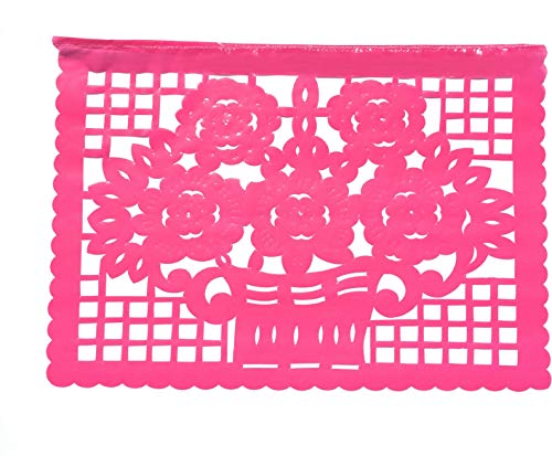 image for Luxvie Papel Picado, Mexican Banners for Parties & Celebrations - 10 P