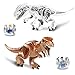 Leoie Jurassic World Dinosaurs Toys Model Puzzle Assembling Blocks for Kids Educational Gifts 1PCS (Random Color)