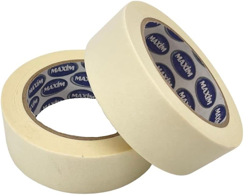 Maxim Twin Pack Premium Masking Tape 50m 48mm 2 Rolls Painting & Decorating
